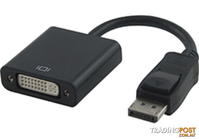Comsol DP-DVI-AD 20cm DisplayPort Male to Single Link DVI-D Female Adapter - Comsol - 9332902007360 - DP-DVI-AD