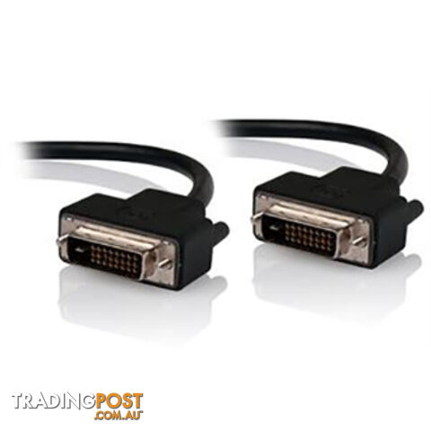 Alogic DVI-DL-03B-MM 3 Meter DVI-D Dual Link Digital Video Cable Male to Male - Alogic - 9319866072641 - DVI-DL-03B-MM