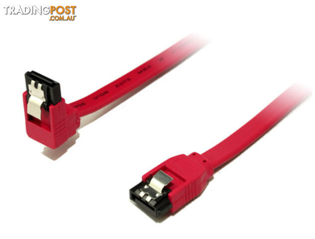 75cm 180degree to 90 degree SATA 3 Cable SS3-75 Support 6GB data transfer speed) - Generic - 9319860789569 - SS3-75