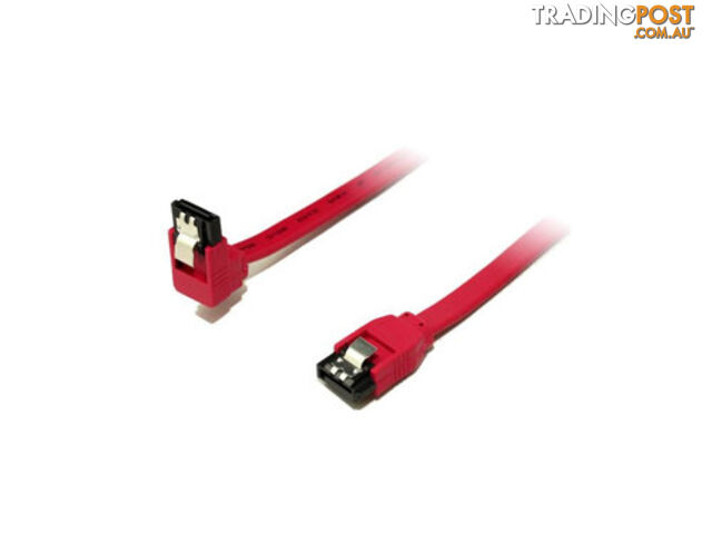 Alogic SS3-100 180 degree to 90degree SATA3 Cable 100cm - Alogic - 9319860767871 - SS3-100