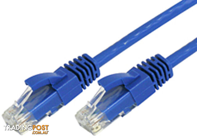 Comsol UTP-15-C6A-BLU 15M 10GbE Cat 6A UTP Patch Cable LSZH - Blue - Comsol -...