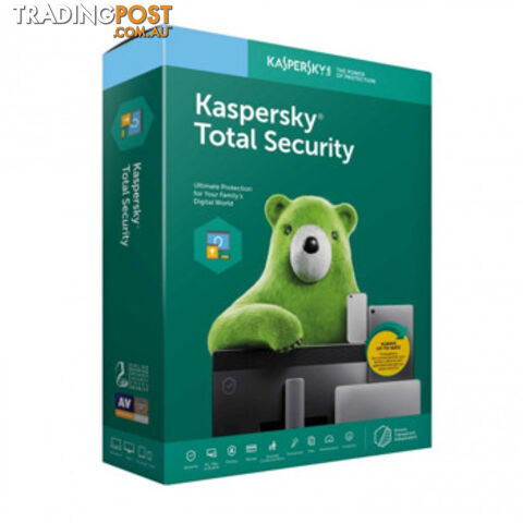 KASPERSKY Total Security 1D 1Y License Key only KTS1D1Y - Kaspersky - 5060527445291 - KTS1D1Y
