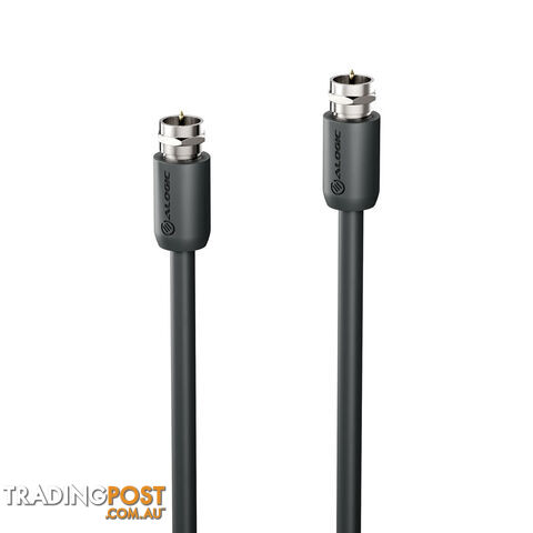 Alogic EL2DVB-03 Elements TV Antenna Cable with Adapters - 3m - Alogic -...
