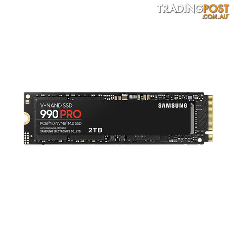 Samsung MZ-V9P2T0BW 990 Pro PCIe 4.0 NVMe M.2 SSD 2TB - Samsung - 8806094215038 - MZ-V9P2T0BW