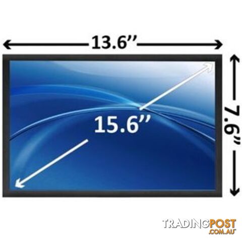 15.6 Inch Thin LED Screen for Laptop 30 Pin - LCD-LAP-156TH30 - Generic - LCD-LAP-156TH30