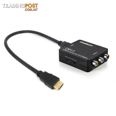 Simplecom CM413 HDMI to Composite AV 3RCA Converter - Simplecom - 9350414000600...