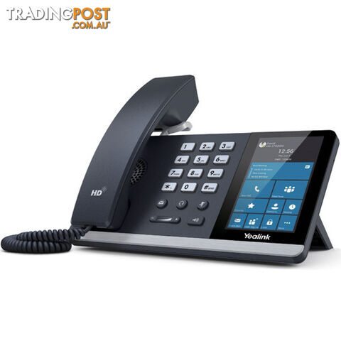 Yealink TEAMS-T55A T55A -Teams Edition, IP Phone, 4.3' Screen, HD Voice, USB, Dual Gigabit - Yealink - 0841885101914 - TEAMS-T55A