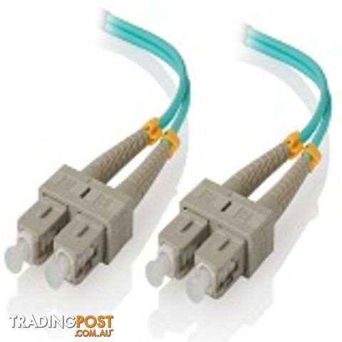 Alogic SCSC-20-OM3 20m SC-SC 10G Multi Mode Duplex LSZH Fibre Cable 50/125 OM3 - Alogic - 9350784004789 - SCSC-20-OM3