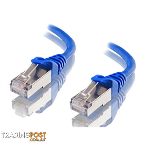 Alogic 2m 10G Ethernet Snagless CAT6A Network Cable - Blue C6A-02-Blue-SH -...