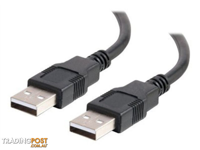 Alogic USB2-01-AM-AM 1m USB 2.0 Type A to Type A Cable - M to M - Alogic - 9350784000446 - USB2-01-AM-AM