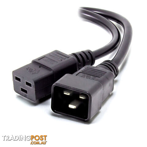 Alogic MF-C19C20-1.5 1.5M IEC C19 to IEC C20 Power Extension Male to Female -...