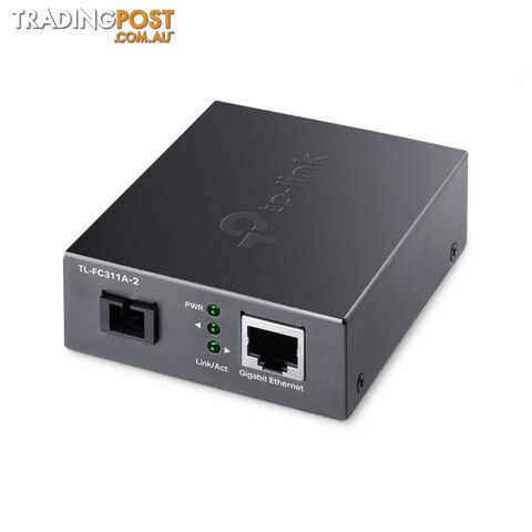Tp-Link TL-FC311A-2 Gigabit WDM Media Converter - IEEE 802.3u 1550nm 2KM (Compatible with ) - TP-Link - 6935364072896 - TL-FC311A-2