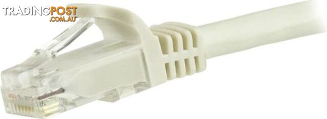 StarTech N6PATC10MWH 10m White Snagless UTP Cat6 Patch Cable - StarTech -...