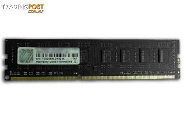 G.Skill 8GB F3-10600CL9S-8GBNT DDR3 1333MHz Memory - G.Skill - 848354008316 - F3-10600CL9S-8GBNT