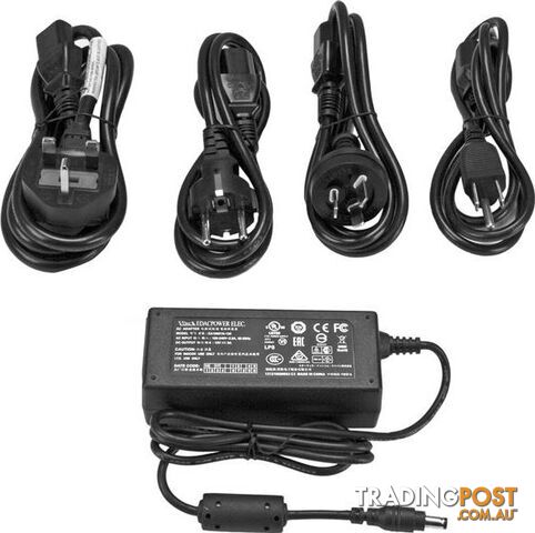 StarTech SVA12M5NA Replacement 12V Power Adapter - 12V 5A - StarTech -...