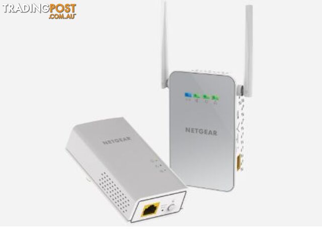 Netgear PLW1000-100AUS Powerline WiFi 1000 BUNDLE - Netgear - 606449109856 - PLW1000-100AUS