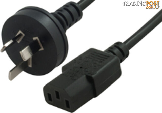 Comsol IEC-3P-05 5M PC to Mains Outlet Power Cable 3PIN AUS(M) - IEC-C13 -...