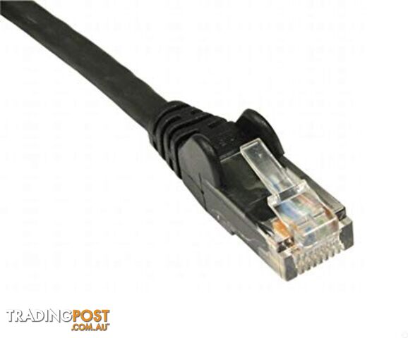 AKY CB-CAT6A-2BK CAT6A Gigabit Network Cable 2m Black - Generic - 707959754823 - CB-CAT6A-2BK