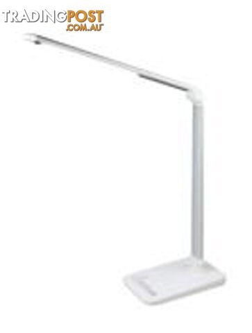 LED Desk Lamp 9W Dimmable Silver With USB Por LED-DESKP-LED-586S - Generic - LED-DESKP-LED-586S