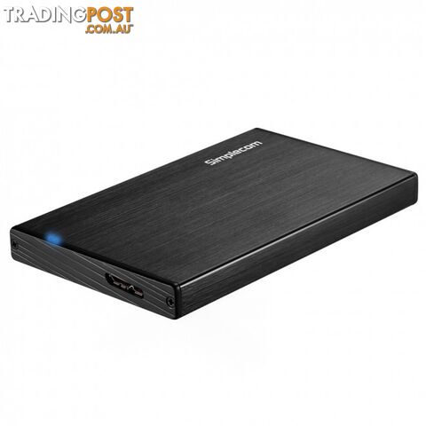 Simplecom SE212 Aluminium Slim 2.5'' SATA to USB 3.0 HDD Enclosure - Simplecom - 9350414000815 - SE212