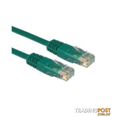 AKY CB-CAT6A-0.5GRN Cat6A Gigabit Network Patch Lead Cable 0.5M Green - AKY - 707959754809 - CB-CAT6A-0.5GRN