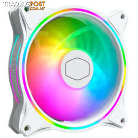 Cooler Master MFL-B2DW-18NPA-R1 MasterFan MF120 Halo White Edition - Cooler Master - 4719512104842 - MFL-B2DW-18NPA-R1