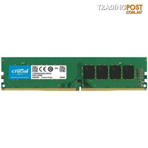 Crucial CT16G4DFRA32A 16GB (1x16GB) DDR4 UDIMM 3200MHz CL22 1.2V Desktop PC Memory - Crucial - 0649528903624 - CT16G4DFRA32A