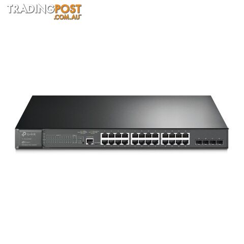 TP-Link TL-SG3428MP JetStream 28-Port Gigabit L2 Managed Switch with 24-Port PoE+ - TP-Link - 6935364010737 - TL-SG3428MP