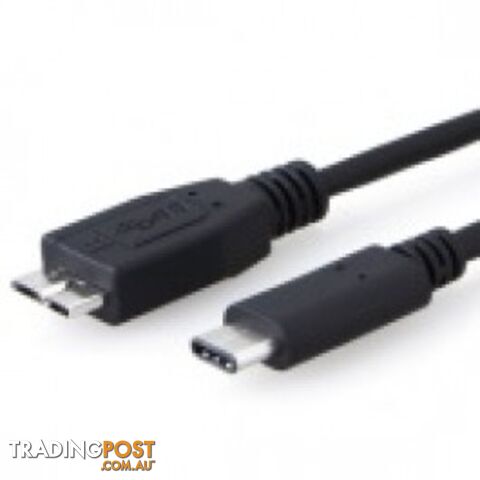 8Ware UC-3001UBC USB 3.1 Cable Type-C to Micro B M/M 1m - 10Gbps - 8ware - 9341756011928 - UC-3001UBC
