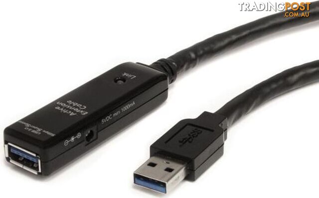 StarTech USB3AAEXT5M 5m USB 3 Active Ext Cable - M/F - StarTech - 065030846301 - USB3AAEXT5M