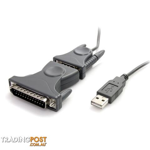 StarTech ICUSB232DB25 USB to RS232 DB9/DB25 Serial Adapter - StarTech - 065030840453 - ICUSB232DB25