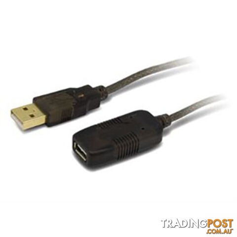 Alogic 10m USB 2.0 Active Booster Extension Cable USB2-10EXT-ACTV - Alogic - 9319876841299 - USB2-10EXT-ACTV