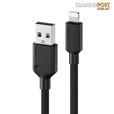 Alogic ELPA8P02-BK Elements pro USB-A to Lightning Cable Male to Male 2m - Alogic - 9350784023551 - ELPA8P02-BK