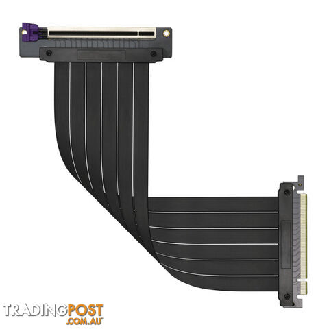 Cooler Master MCA-U000C-KPCI30-300 RISER CABLE PCIE 3.0 X16 VER. 2 - 300MM - Cooler Master - 4719512101537 - MCA-U000C-KPCI30-300