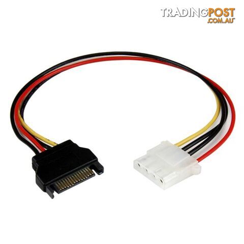 StarTech LP4SATAFM12 12in SATA to LP4 Power Cable Adapter F/M - StarTech - 065030854511 - LP4SATAFM12