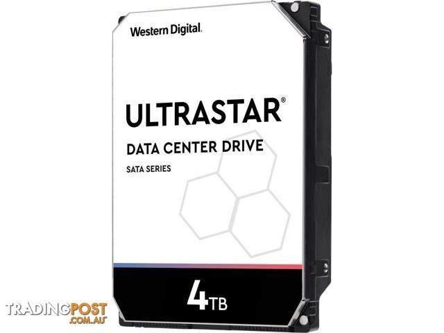 WD 0B35950 4TB Ultrastar Enterprise 3.5" SATA, 128MB Cache, 24x7 7200RPM 6Gb/s. 5 Years Warranty - WD - 829686005167 - 0B35950