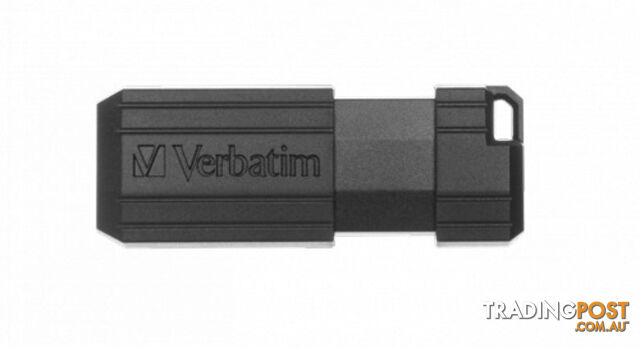 Verbatim 49063 Store'n'Go Pinstripe USB Drive 16GB (Black) - Verbatim - 023942490630 - 49063