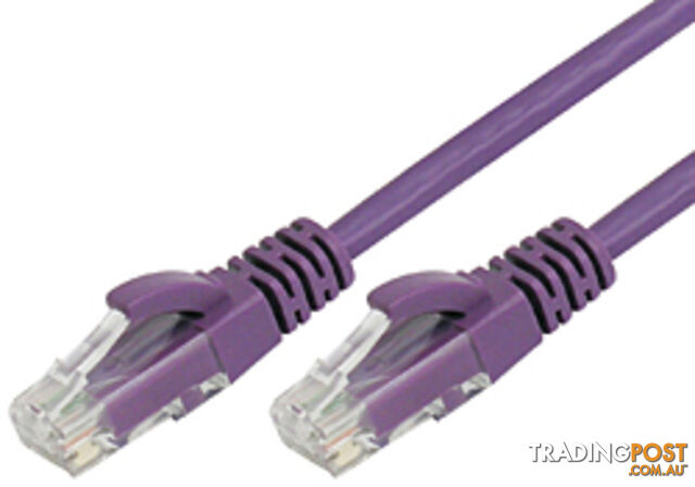 Comsol UTP-03-6B-PUR 3M RJ45 Cat 6 Patch Cable - Purple - Comsol - 9332902009722...