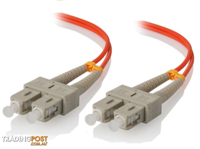 Alogic SCSC-03-OM1 3m SC-SC Multi Mode Duplex LSZH  Fibre Cable 62.5/125  OM1 - Alogic - 9350784003973 - SCSC-03-OM1