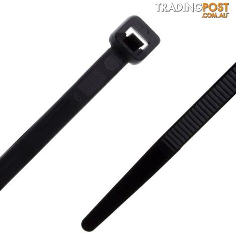 Ty-It NC348BLK Nylon Cable Tie Black 300mm x 4.8mm (bag of 100) - Generic - 9350784000194 - NC348BLK