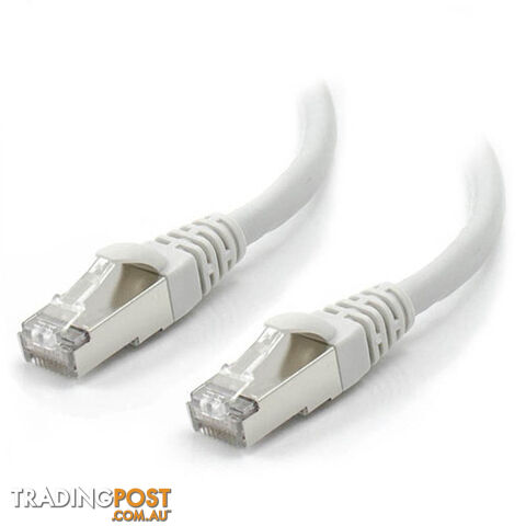 Alogic C6A-1.5-Grey-SH 1.5m Grey 10G Shielded CAT6A Network Cable - Alogic - 9350784003737 - C6A-1.5-Grey-SH