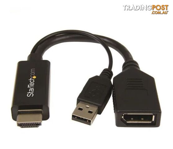 StarTech HD2DP HDMI to DisplayPort Converter - 4K 30Hz - StarTech - 065030861588 - HD2DP