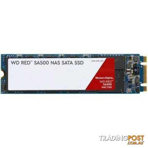 WD WDS200T1R0B Red 2TB M.2 2280 SA500 NAS SATA SSD - WD - 718037872339 - WDS200T1R0B