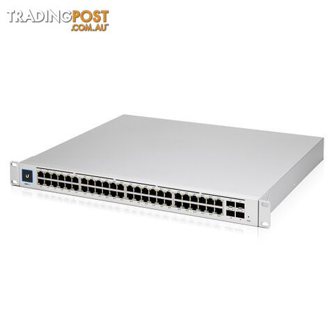 Ubiquiti USW-48-POE-AU UniFi 48 port Managed Gigabit Layer2 & Layer3 switch - Ubiquiti - 0810010072177 - USW-48-POE-AU