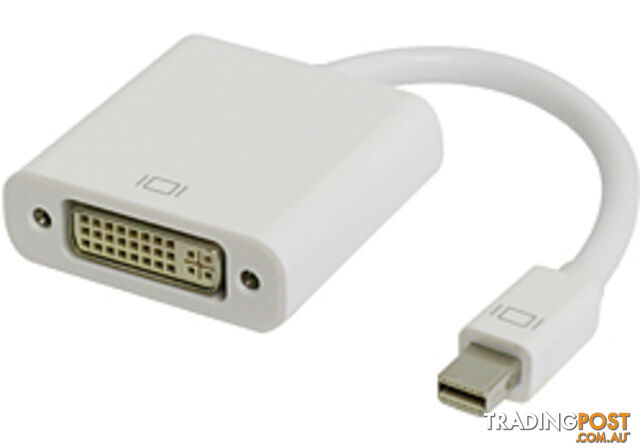 Comsol MD-DVI-AD 20cm Mini DisplayPort Male to DVI-D Female Adapter - Comsol - 9332902010292 - MD-DVI-AD