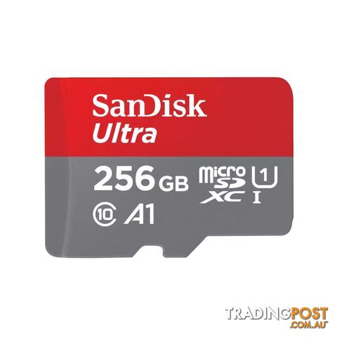 SanDisk SDSQUAC-256G-GN6MN Ultra microSDXC SQUAC Memory Card 256GB - Sandisk - 619659200497 - SDSQUAC-256G-GN6MN