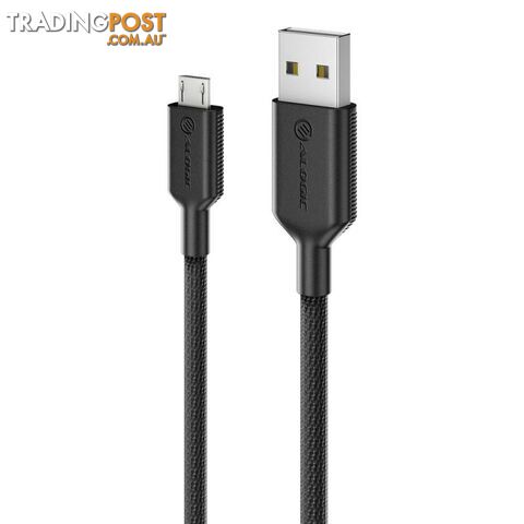Alogic ELPAMB12-BK Elecments Pro 1.2m USB-A to Micro B Cable Male to Male USB...