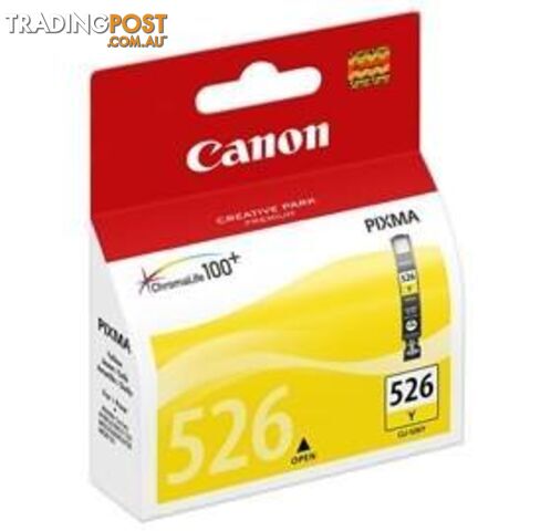 Canon CLI-526Y Yellow Original Ink Cartridge CLI526Y - Canon - 4960999670058 - CLI526Y