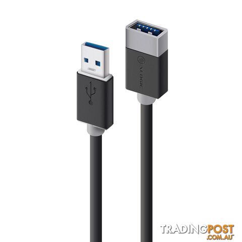 Alogic 1m USB 3.0 Extension Cable - Type A Male to Type A Female USB3-01-AA - Alogic - 9319866078186 - USB3-01-AA