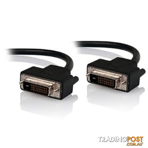 Alogic DVI-DL-05B-MM 5 Meter DVI-D Dual Link Digital Video Cable - Male to Male - Alogic - 9319866027993 - DVI-DL-05B-MM